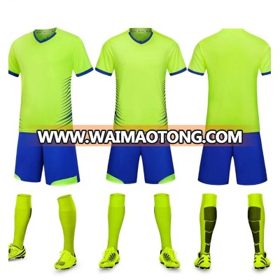 Original Sublimation Light Green Soccer Uniforms